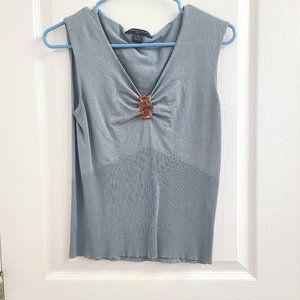August Silk Knits Sleeveless Top